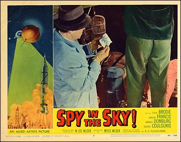 SPY IN THE SKY STEVE BRODIE SANDRA FRANCIS - Click Image to Close
