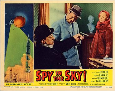 SPY IN THE SKY STEVE BRODIE SANDRA FRANCIS - Click Image to Close