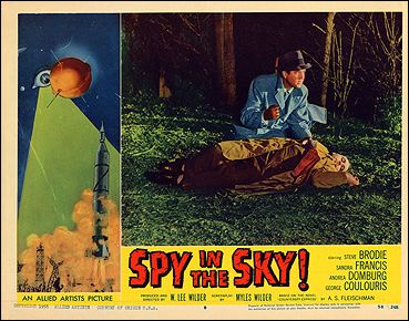 SPY IN THE SKY STEVE BRODIE SANDRA FRANCIS - Click Image to Close