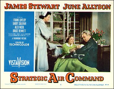Strategic Air Command James Stewart June Allyson pictured