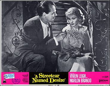 STREETCAR NAMED DESIRE VIVIEN LIGH, MARLON BRANDO - Click Image to Close