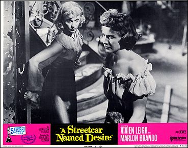 STREETCAR NAMED DESIRE VIVIEN LIGH, MARLON BRANDO