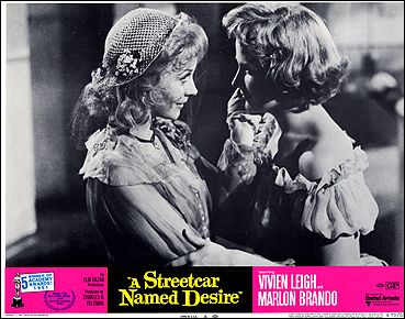 STREETCAR NAMED DESIRE VIVIEN LIGH, MARLON BRANDO