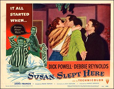 Susan Slept Here Dick Powell Debbie Reynolds - Click Image to Close