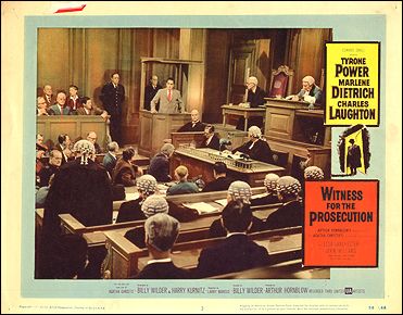 Witness for the Prosecution Marlene Dietrich Charles Laughton Tyrone Power - Click Image to Close