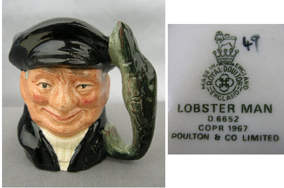 Lobster Man, Miniature D6652 - Click Image to Close