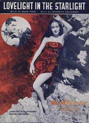 Jungle Love Dorothy Lamour - Click Image to Close