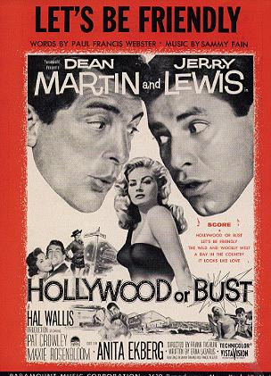 Hollywood or Bust Dean Martin Jerry Lewis 1956 - Click Image to Close