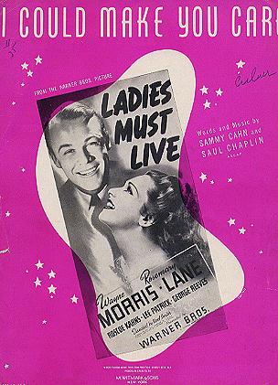 Ladies Must Live Wayne Morris Rosemary Lane 1940 - Click Image to Close