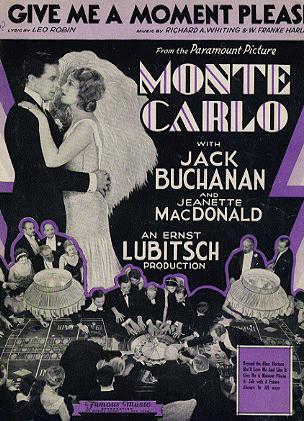 Monte Carlo Jack Buchanan Jeanette MacDonald 1930 - Click Image to Close
