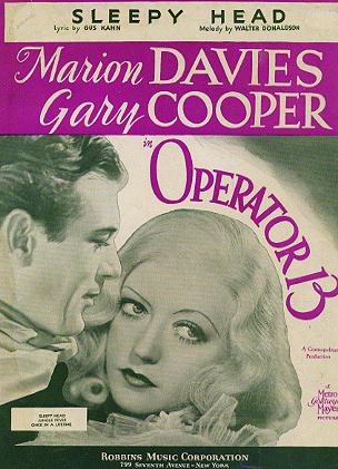 Operator 13 Marion Davies Gary Cooper - Click Image to Close