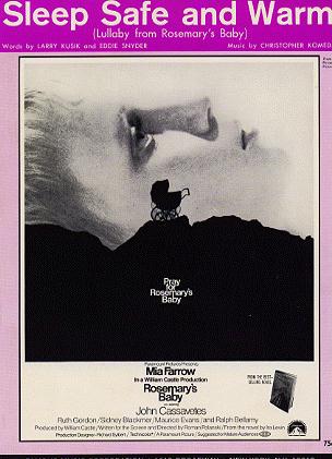 Rosemary's Baby Mia Farrow 1968 - Click Image to Close