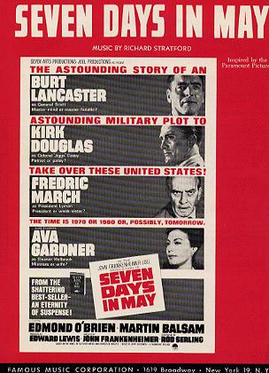 Seven Days In May Burt Lancaster Kirk Douglas Ava Gardner 1964 - Click Image to Close