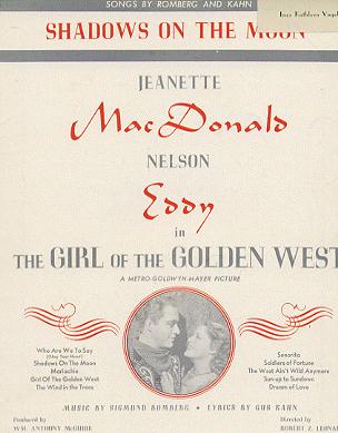 Girl of the Golden West Jeanette Mac Donald 1938 - Click Image to Close