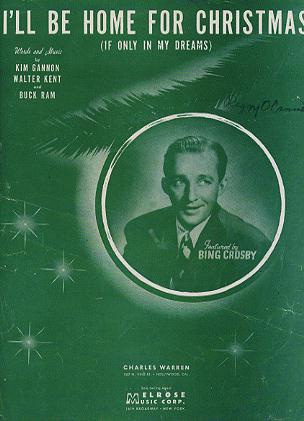 I'll Be Home for Christmas Bing Crosby - Click Image to Close