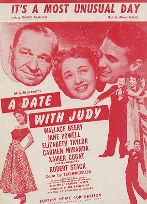 Date with Judy Wallace Beery Elizabeth Taylor 1948 - Click Image to Close