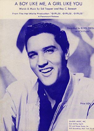 Elvis Girls Girls Girls ! 1962 1 - Click Image to Close