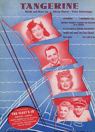 Fleet's In Dorothy Lamour 1942 - Click Image to Close