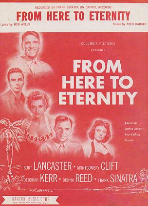 From Here to Eternity Burt Lancaster Frank Sinatra 1953 - Click Image to Close