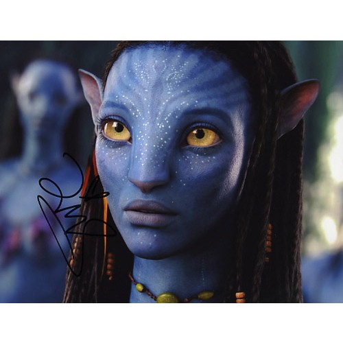 Avatar Joe Saldana as Neytiri Original Autograph w/ COA - Click Image to Close