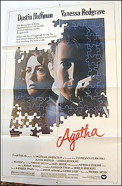 Agatha Dustin Hoffman Vanessa Redgrave Timothy Dalton 1979 - Click Image to Close