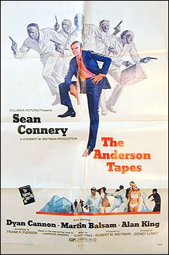 Anderson Tapes Sean Connery 1971 - Click Image to Close