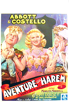 LOST IN A HAREM ABBOTT & COSTELLO - Click Image to Close