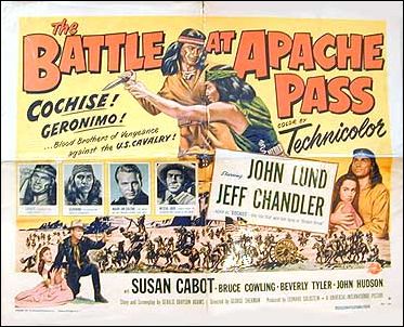 Battle At Apache Pass John Lund Jeff Chandler Style B - Click Image to Close