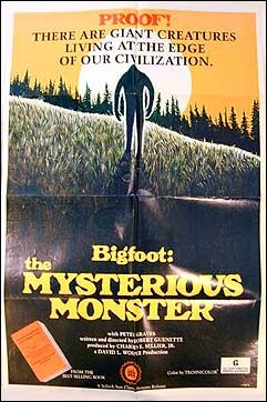 Bigfoot Mysterious Monster Peter Graves 1975 - Click Image to Close