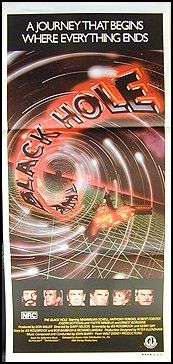 Black Hole Disney Maximilian Schell, Anthony Perkins approx 13 x30 1979 Australian - Click Image to Close