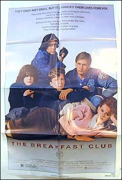 Breakfast Club Emilio Estevez Anthony Michael Hall Juddd Nelson Molly Ringwald 1985 - Click Image to Close