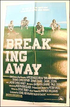 Breaking Away Dennis Christopher Dennis Quaid 1979 Poster 2