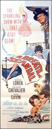 Breath of Scandal Spphia Loren Maurice Chevalier John gavin 1960 - Click Image to Close