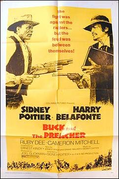 Buck and the Preacher Sidney Poiter Harry Belafonte 1972 - Click Image to Close