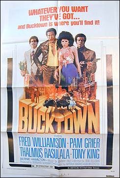 Buck Town Fred Williamson Pam Grier 1975 - Click Image to Close