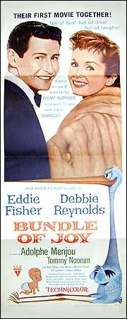 Bundle of Joy Eddie Fisher Debbie Reynolds 1957 - Click Image to Close