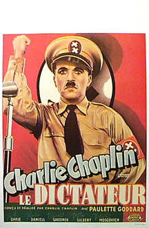 GREAT DICTATOR Charlie Chaplin - Click Image to Close