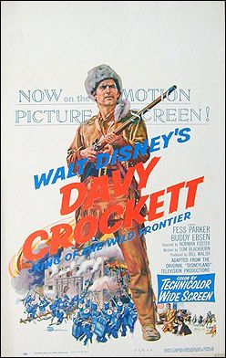 Davy Crockett King of the Wild Frontier Walt Disney - Click Image to Close