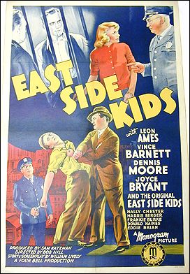 Eastside Kids 1949 ORIGINAL LINEN BACKED 1SH - Click Image to Close