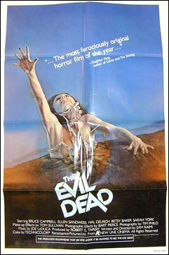 Evil Dead Bruce Cambell ELLen Sandweiss