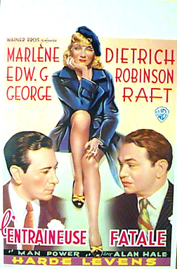 MAN POWER Marlene Dietrich, Edw.Robinson - Click Image to Close