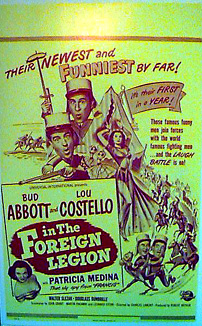 IN THE FOREIGN LEGION Abbott and Costello - Click Image to Close