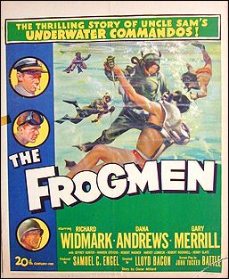 Frogman Richard Widmark - Click Image to Close