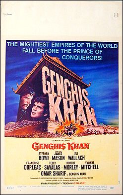 Genghis Khan Steven Boyd James Mason Omar Sharif - Click Image to Close