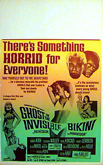 GHOST IN THE INVISIBLE BIKINI Boris Karloff Nancy Sinatra