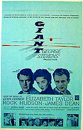 GIANT James Dean Elizabeth Taylor - Click Image to Close