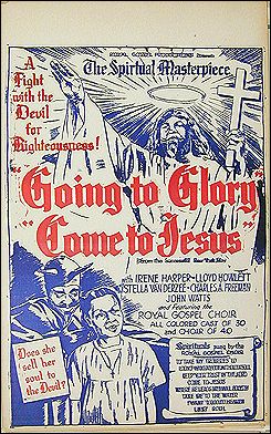 Going to the Glory Come to Jesus All Black Play - Click Image to Close