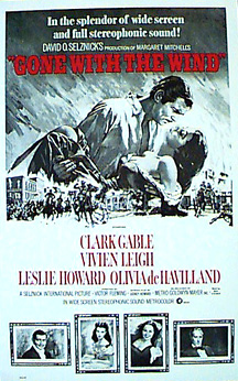 GONE WITH THE WIND Clark Gable Vivien Leigh - Click Image to Close