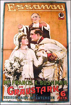 Graustark in 6 Acts Francis x. Bushman 1915 Linen backed - Click Image to Close