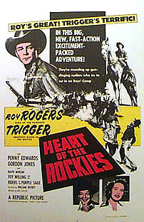 HEART OF THE ROCKIES Roy Rogers - Click Image to Close